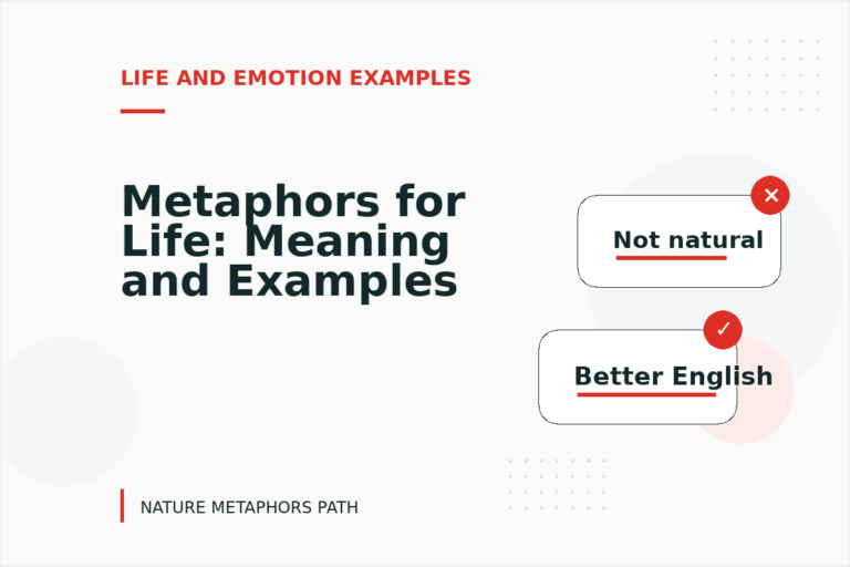 Metaphors for Life: Meaning and Examples Metaphors for Life: Meaning and Examples