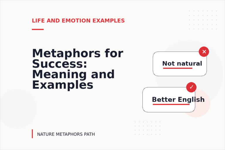 Metaphors for Success: Meaning and Examples