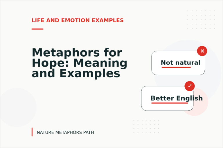 Metaphors for Hope: Meaning and Examples Metaphors for Hope: Meaning and Examples