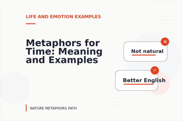 Metaphors for Time: Meaning and Examples