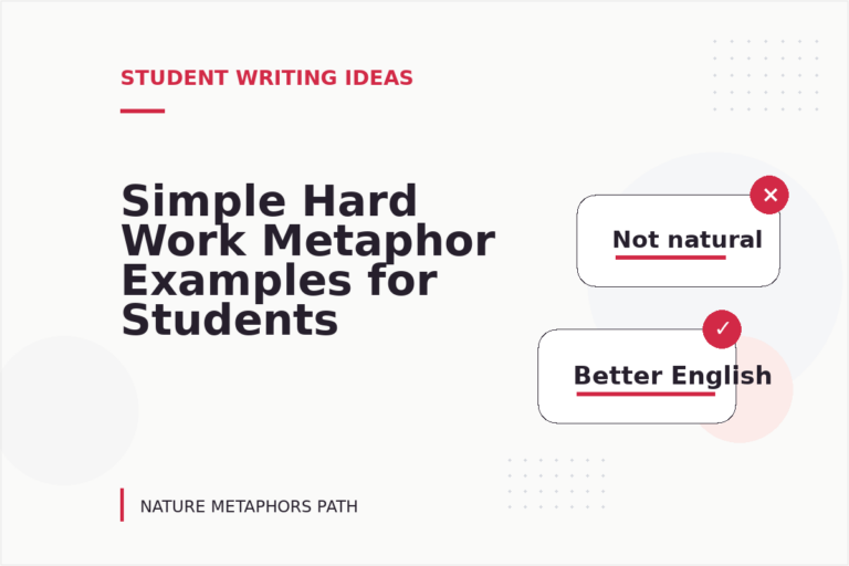 Simple Hard Work Metaphor Examples for Students Simple Hard Work Metaphor Examples for Students