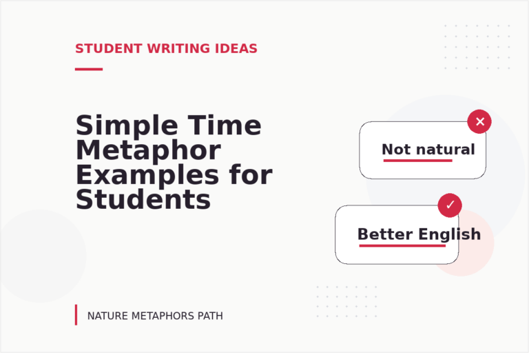 Simple Time Metaphor Examples for Students