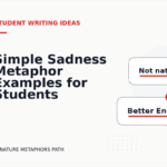 Simple Sadness Metaphor Examples for Students