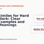 Similes for Hard Work: Clear Examples and Meanings
