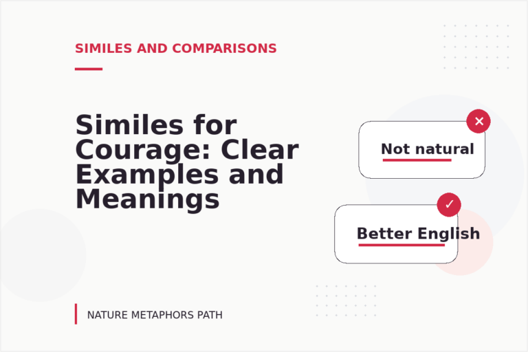 Similes for Courage: Clear Examples and Meanings